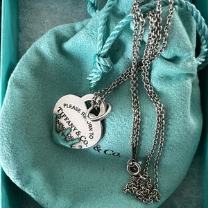 Tiffany necklace heart “Return to Tiffany”